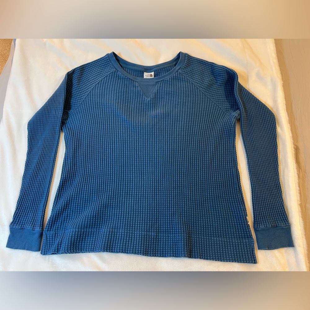 The North Face Teal Women's Knit‎ Top Size Large